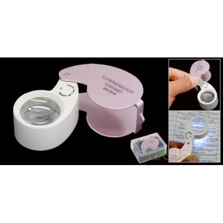 Lente d'ingrandimento 40x Con luce LED