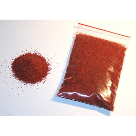 Sabbia Decorativa Rossa di quarzo 50g