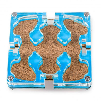 10x10x1,5 cm Modulare Sughero