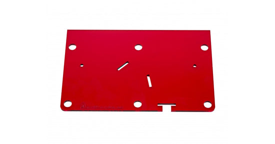 Cappucci rossi rigidi trasparenti NaturColor