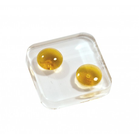 Mangiatoia con due fori.