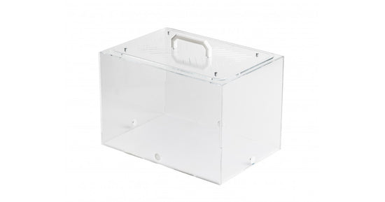 Scatola di foraggiamento in acrilico 30x20x20 cm
